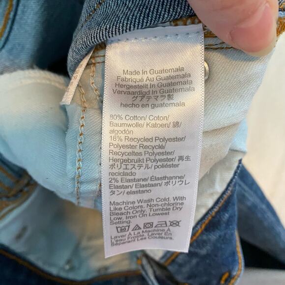J.Crew Toothpick Jeans Blue 27P - Picture 6 of 9